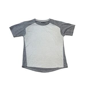 REI Co-Op Active Pursuits Women Gray Short Sleeve Tee Shirt Size M Gorpcore